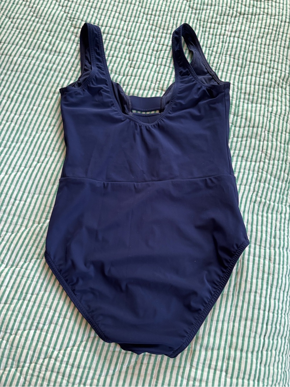 Karla Colletto Navy Seraphina One Piece Size 12 NWT - Picture 2 of 4
